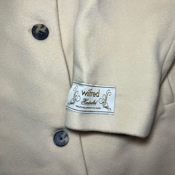 Wilfred The Only Coat Wool Cashmere Blend in Frappe Cream Women’s Size Large NWT - Picture 10 of 10